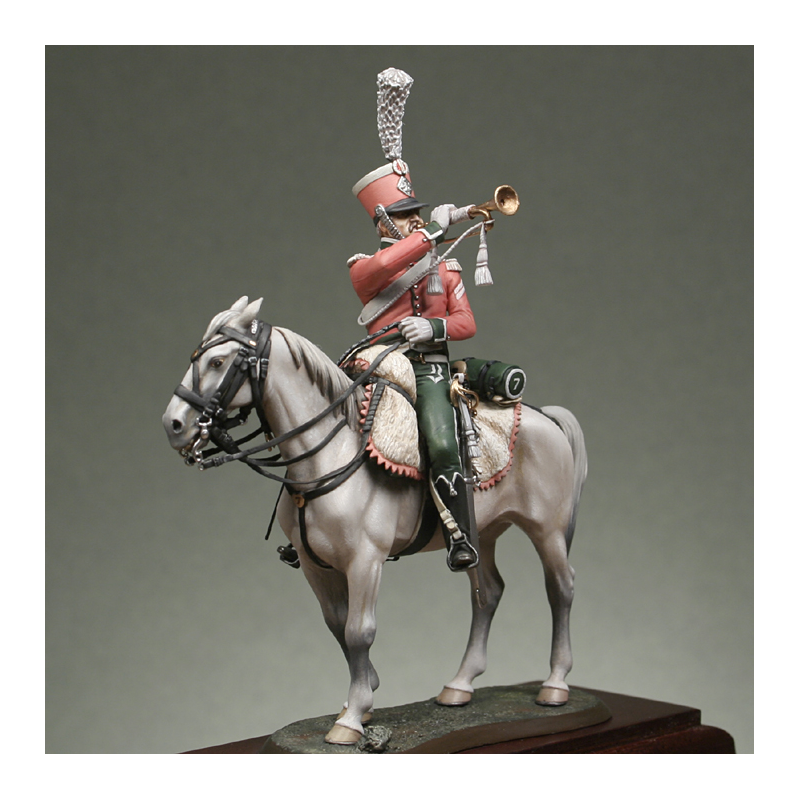 Trompette du 7ème Regiment de Chasseurs - Compagnie d'Elite
