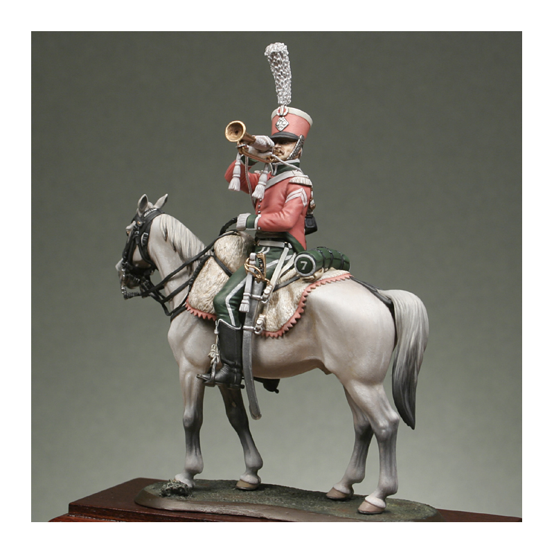 Trompette du 7ème Regiment de Chasseurs - Compagnie d'Elite