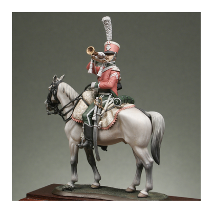 Trompette du 7ème Regiment de Chasseurs - Compagnie d'Elite