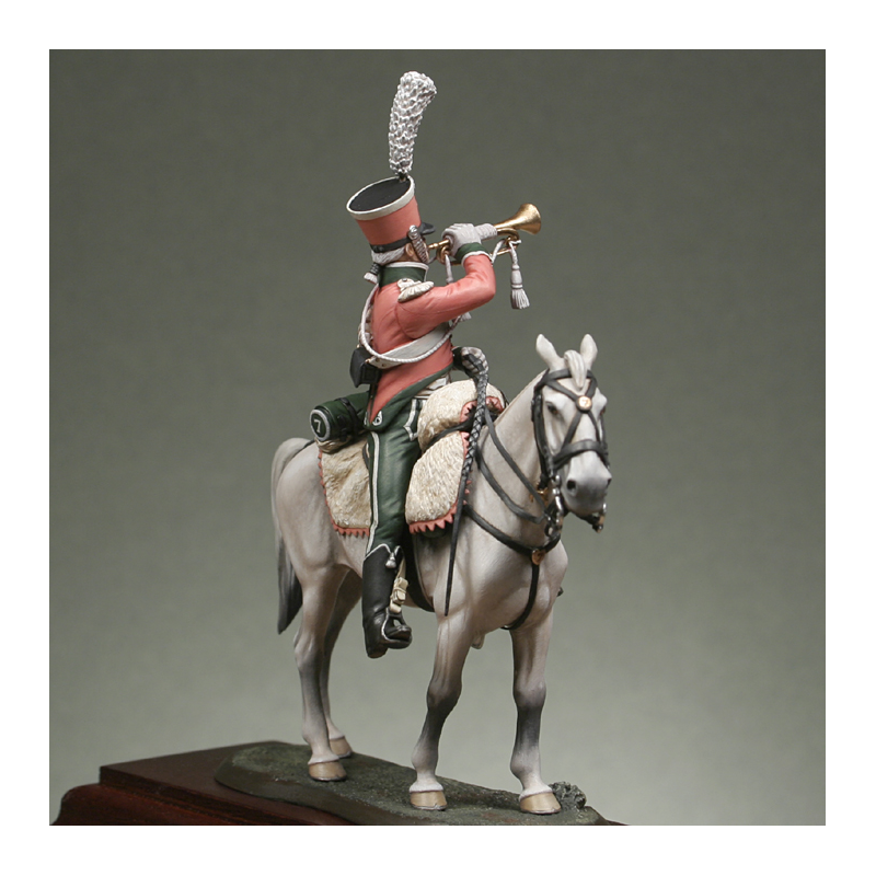 Trompette du 7ème Regiment de Chasseurs - Compagnie d'Elite