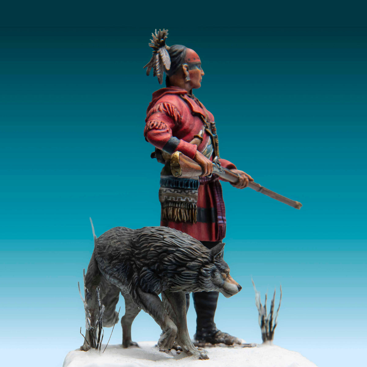 Iroquois Warrior, Battle on Snowshoes 1757