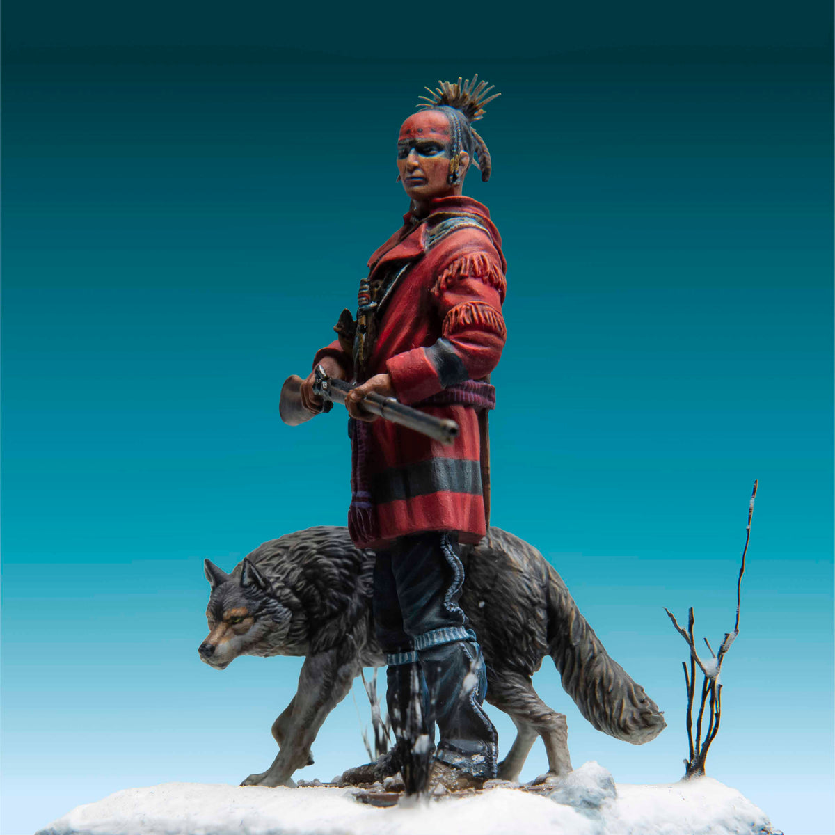 Iroquois Warrior, Battle on Snowshoes 1757