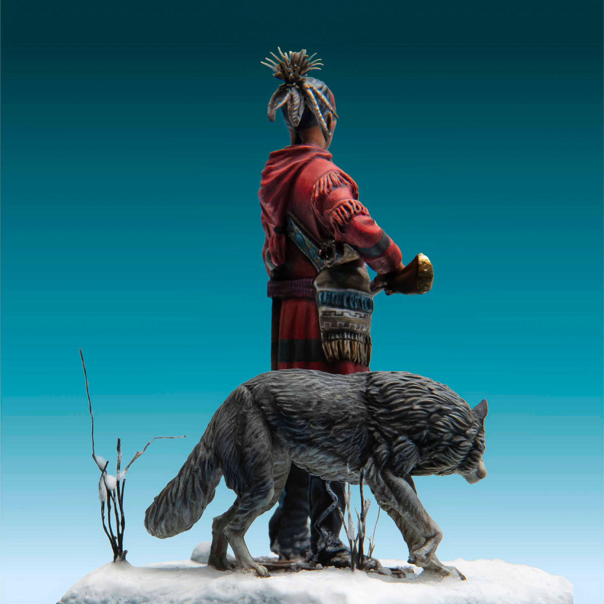 Iroquois Warrior, Battle on Snowshoes 1757