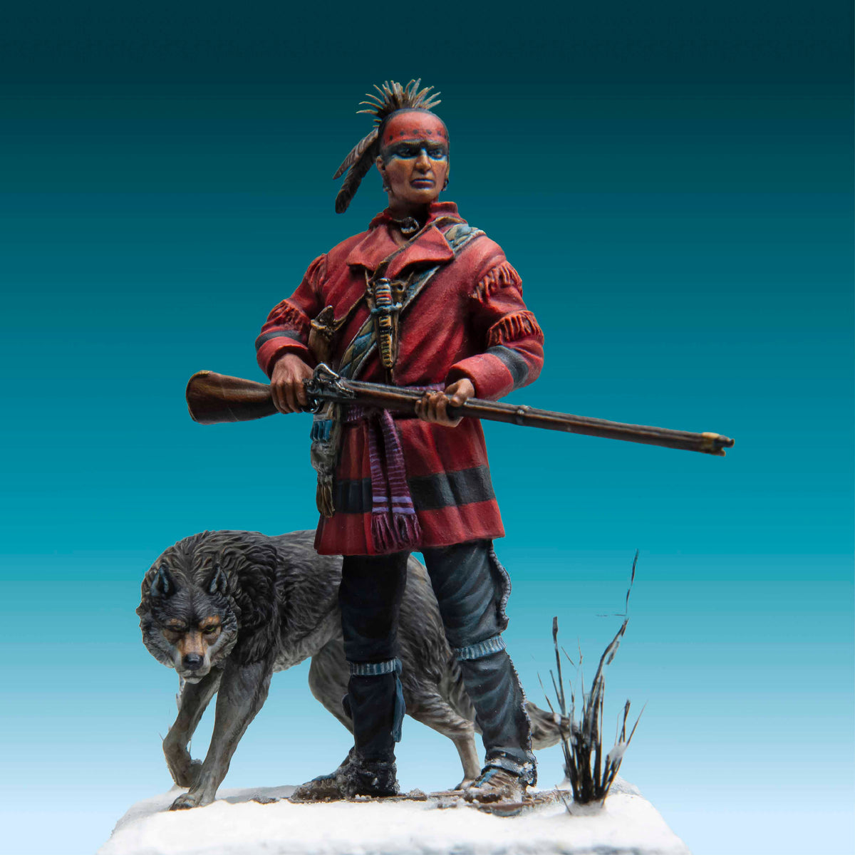 Iroquois Warrior, Battle on Snowshoes 1757