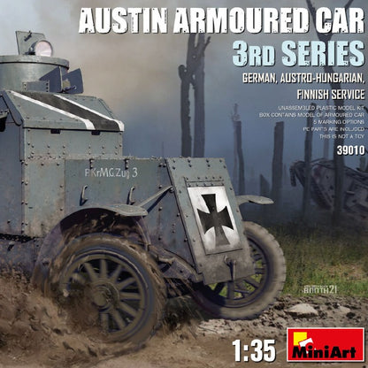 Austin Armoured Car – 3rd Series, Germany, Austro-Hungarian, Finnish Service