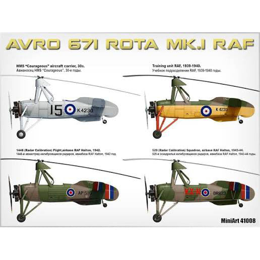 Avro 671 Rota MK.I RAF
