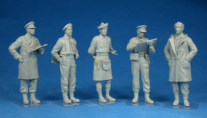 British Officers 