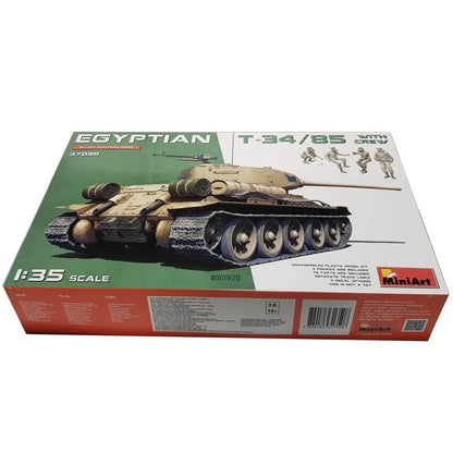 Egyptian T34-85 with Crew