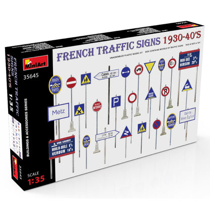 French Traffic Signs 1930-40's