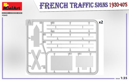 French Traffic Signs 1930-40's