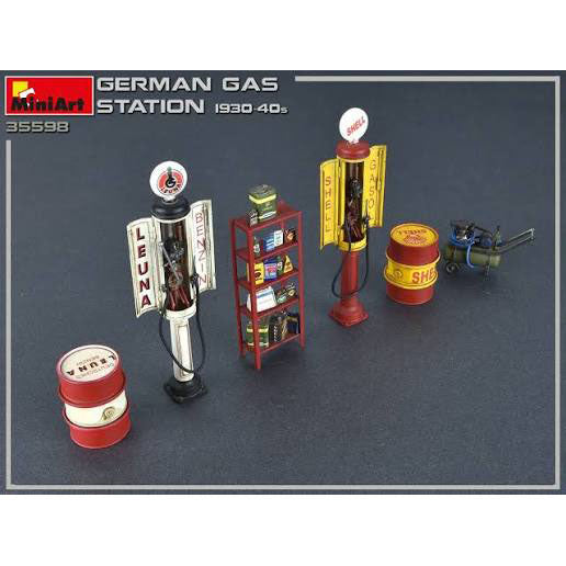 German Gas Station 1930-40s