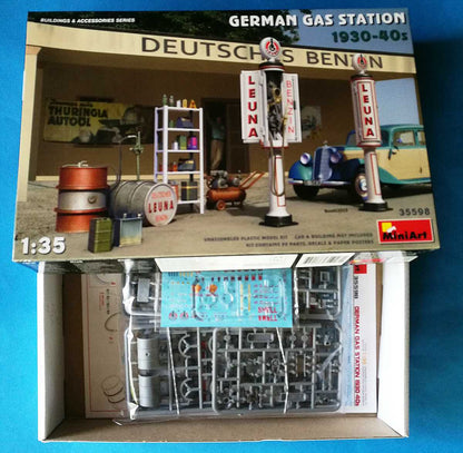 German Gas Station 1930-40s