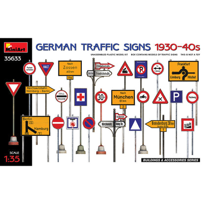 German Traffic Signs 1930-40's