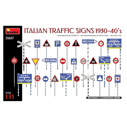 Italian Traffic Signs 1930-40's