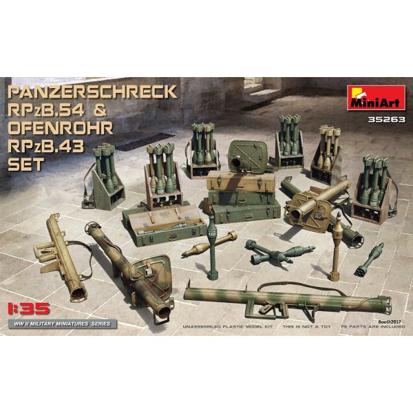 Panzerschreck RPzB.54 & Ofenrohr RPzB.43 Set