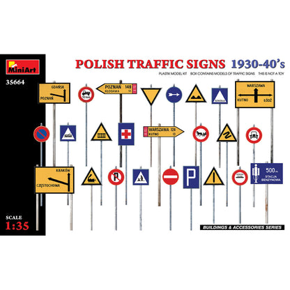 Polish Traffic Signs 1930-40's