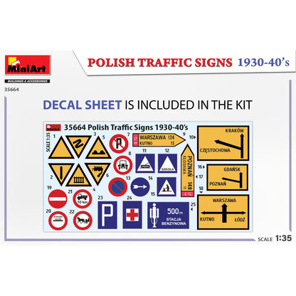 Polish Traffic Signs 1930-40's