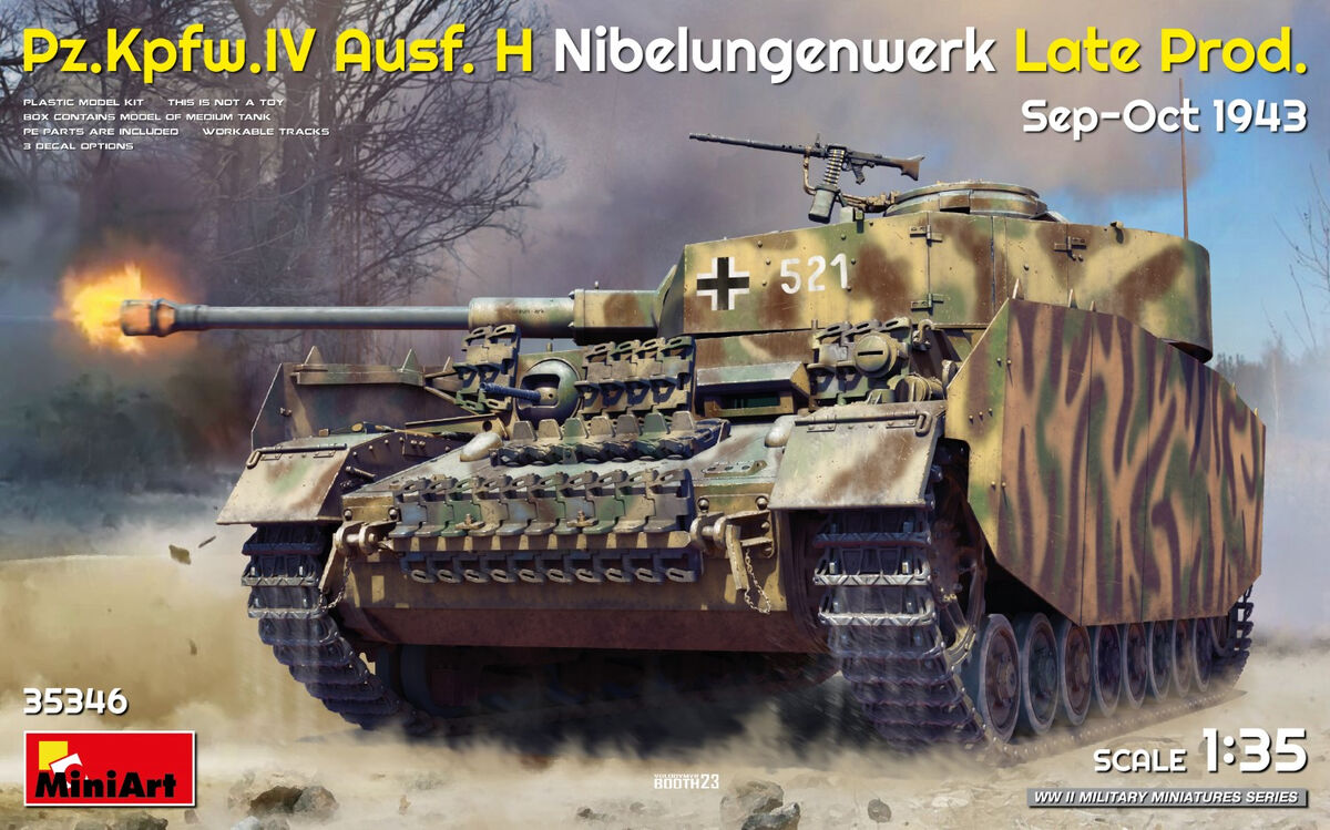 Pz.Kpfw.IV Ausf. H Nibelungenwerk – Late Prod. Sep-Oct 1943 