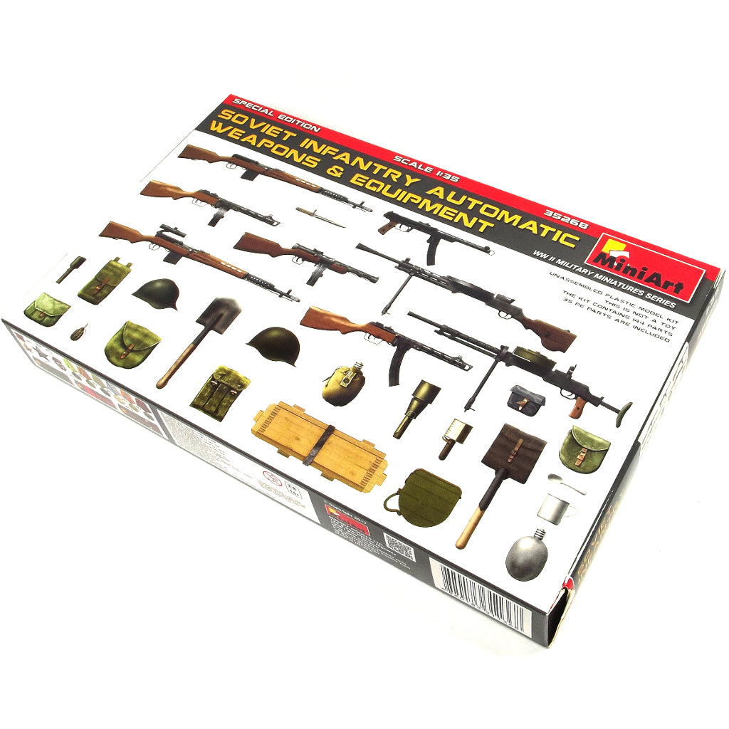Soviet Infantry Automatic Weapons & Equipments