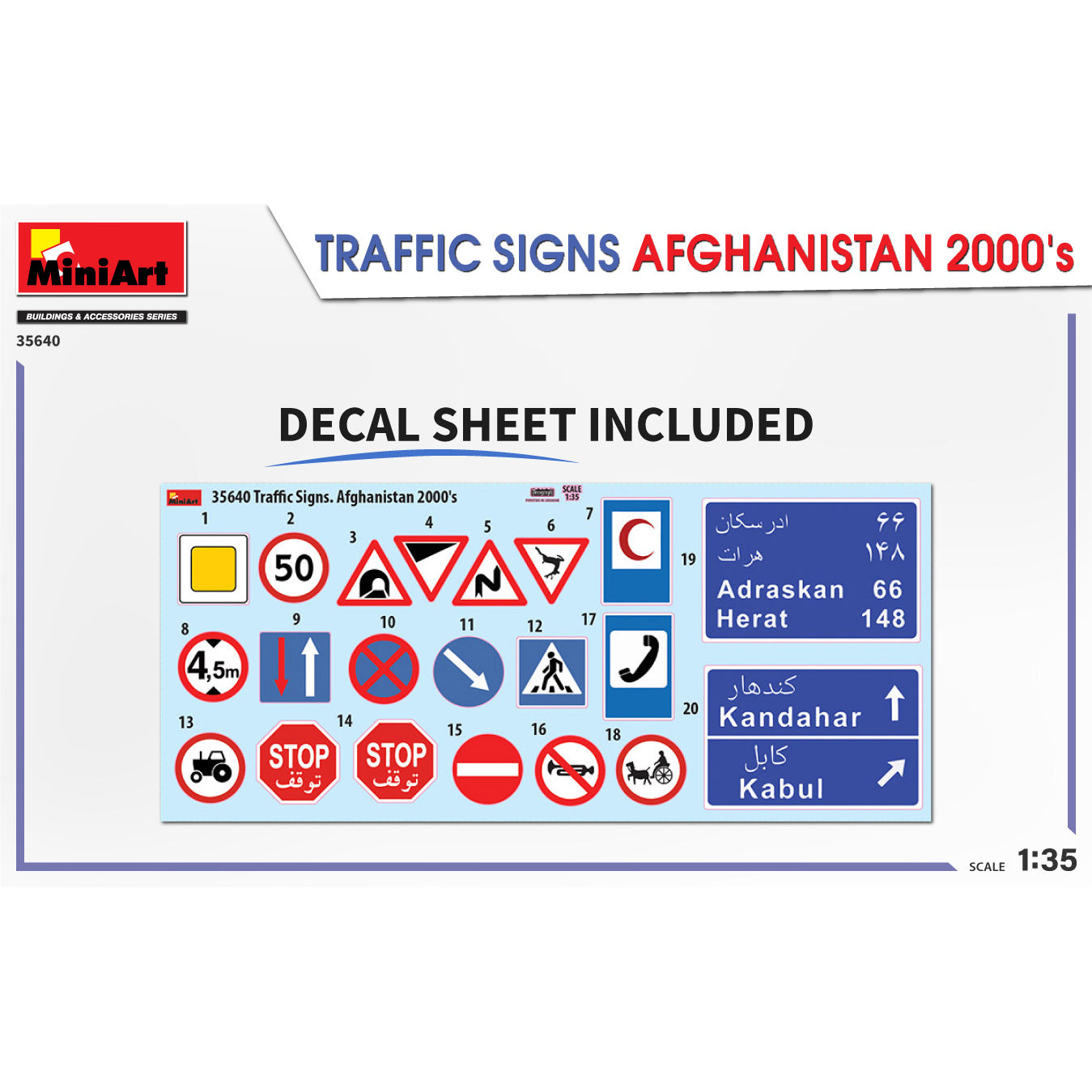 Traffic Signs Afghanistan 2000's