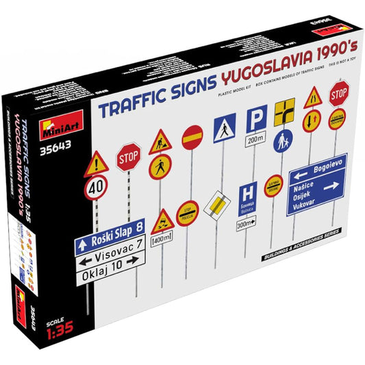 Traffic Signs Yugoslavia 1990's