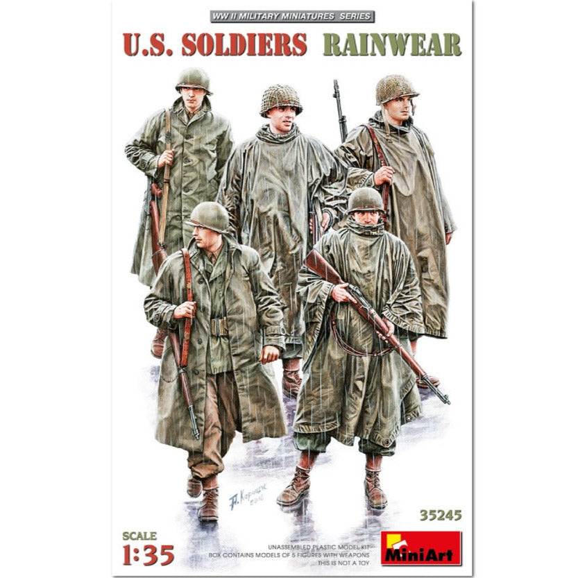 US Soldiers Rainwear