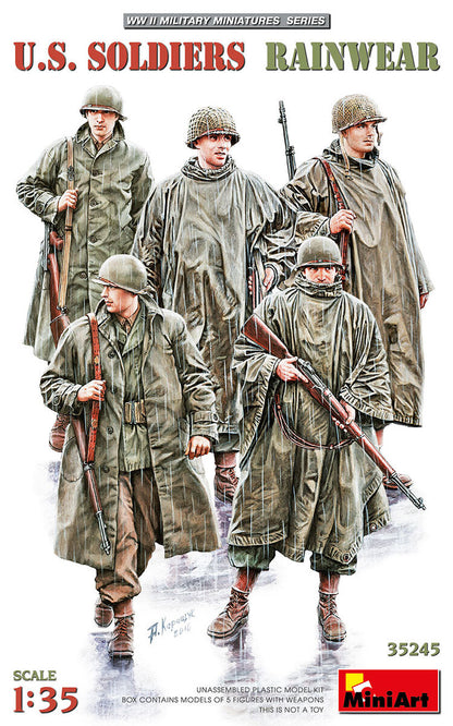 US Soldiers Rainwear