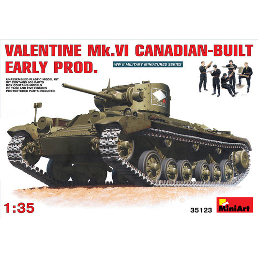 Valentine Mk.IV - Canadian Built, Early Prod.