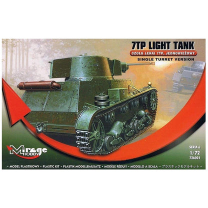7TP Light Tank - Single Turret Version