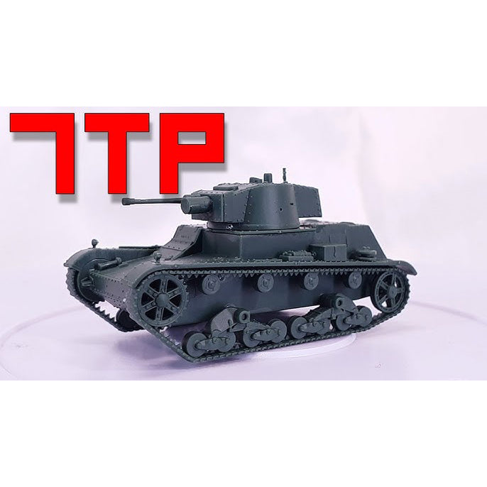 Single Turret 7TP Light Tank - Single Turret Version – Militia Models