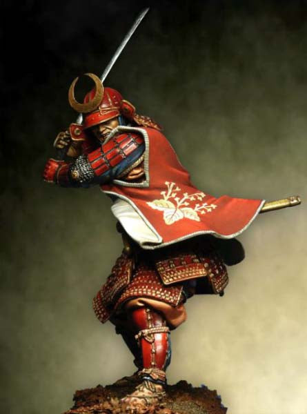 Samurai in Full Armour 