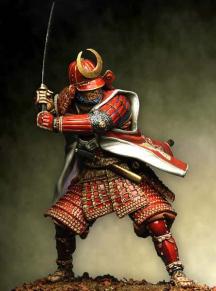 Samurai in Full Armour