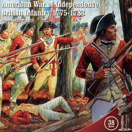 American War of Independence - British Infantry 1775 - 1783