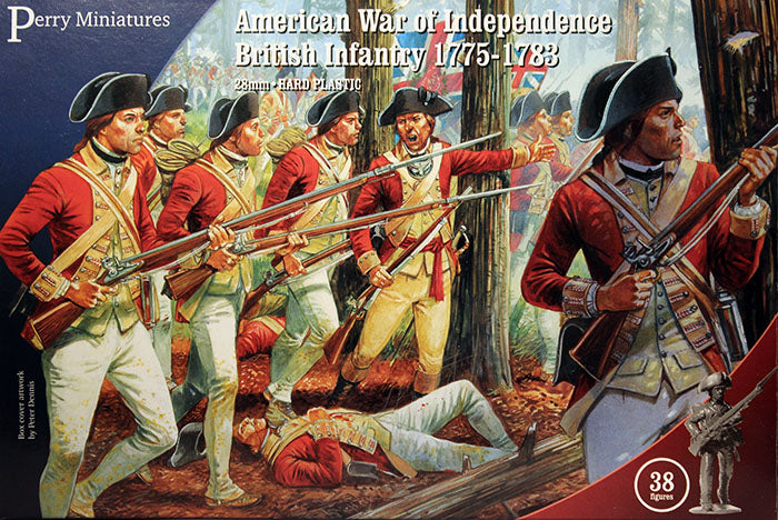 American War of Independence - British Infantry 1775 - 1783 