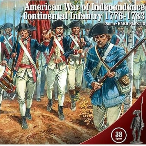 American War of Independence - Continental Infantry 1776 -1783