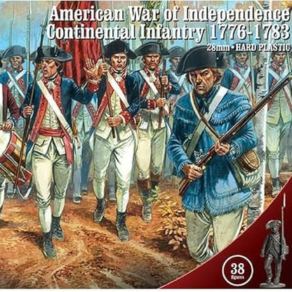 American War of Independence - Continental Infantry 1776 -1783 