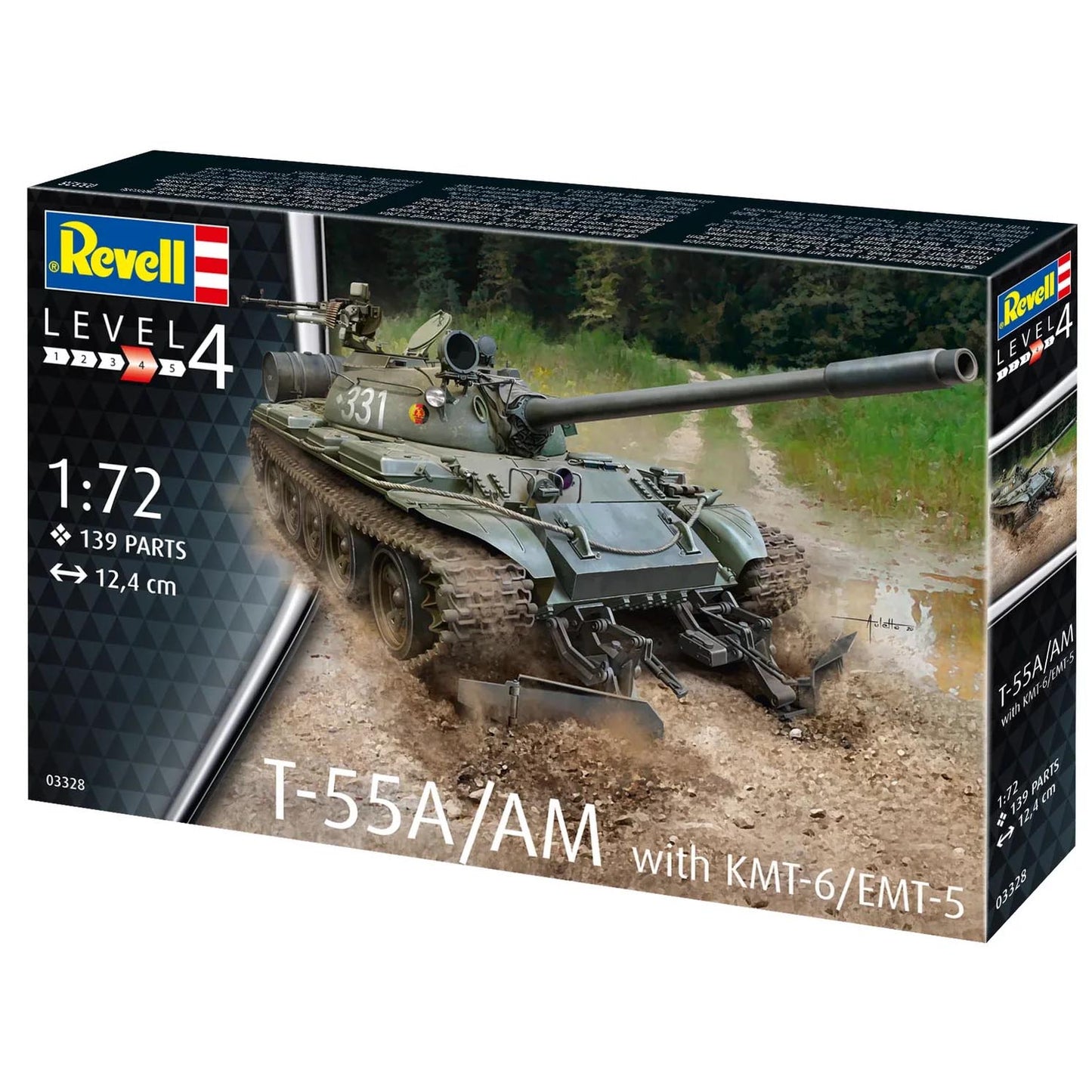 T-55A/AM with KMT-6/EMT-5