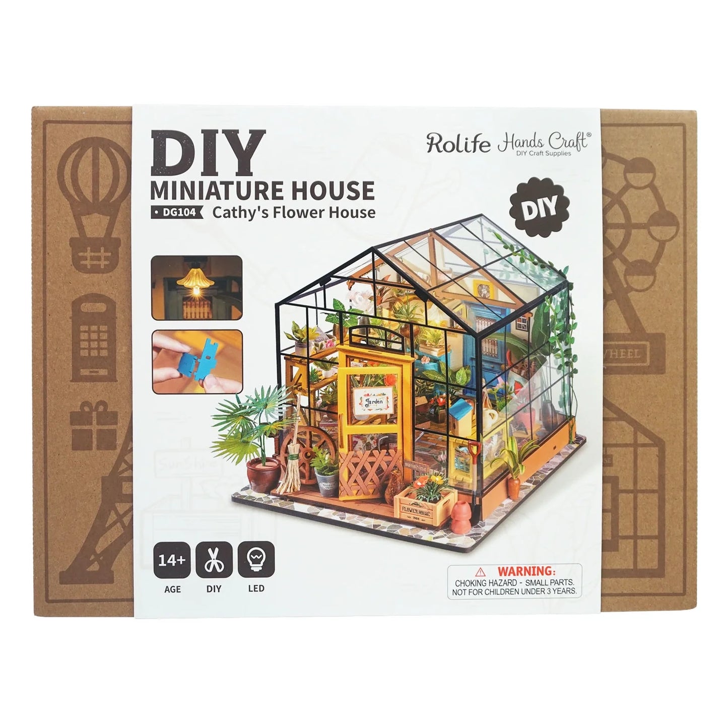 DIY Miniature House - Cathy's Flower House