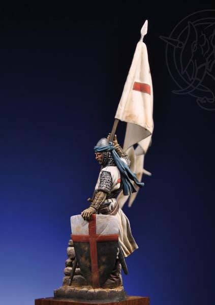 Templar Knight Standard Bearer 12th cent. 