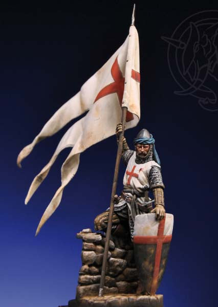 Templar Knight Standard Bearer 12th cent. 