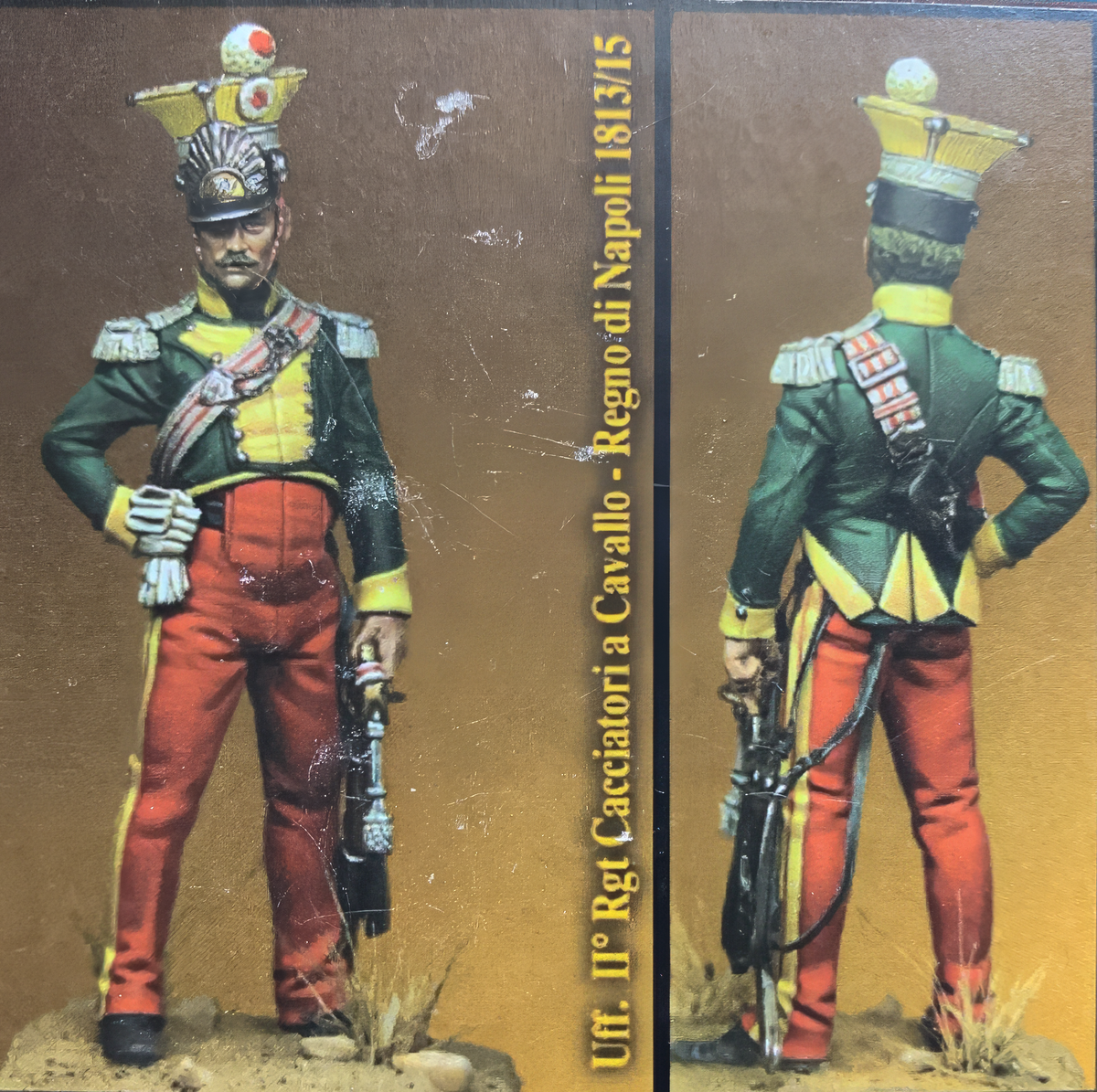 Officer, 2nd Regiment of Chasseurs à Cheval - Kingdom of Naples 1813-15