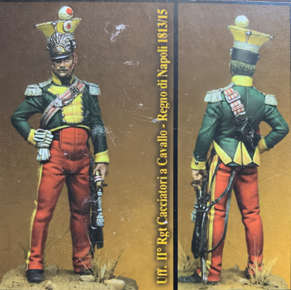 Officer, 2nd Regiment of Chasseurs à Cheval - Kingdom of Naples 1813-15