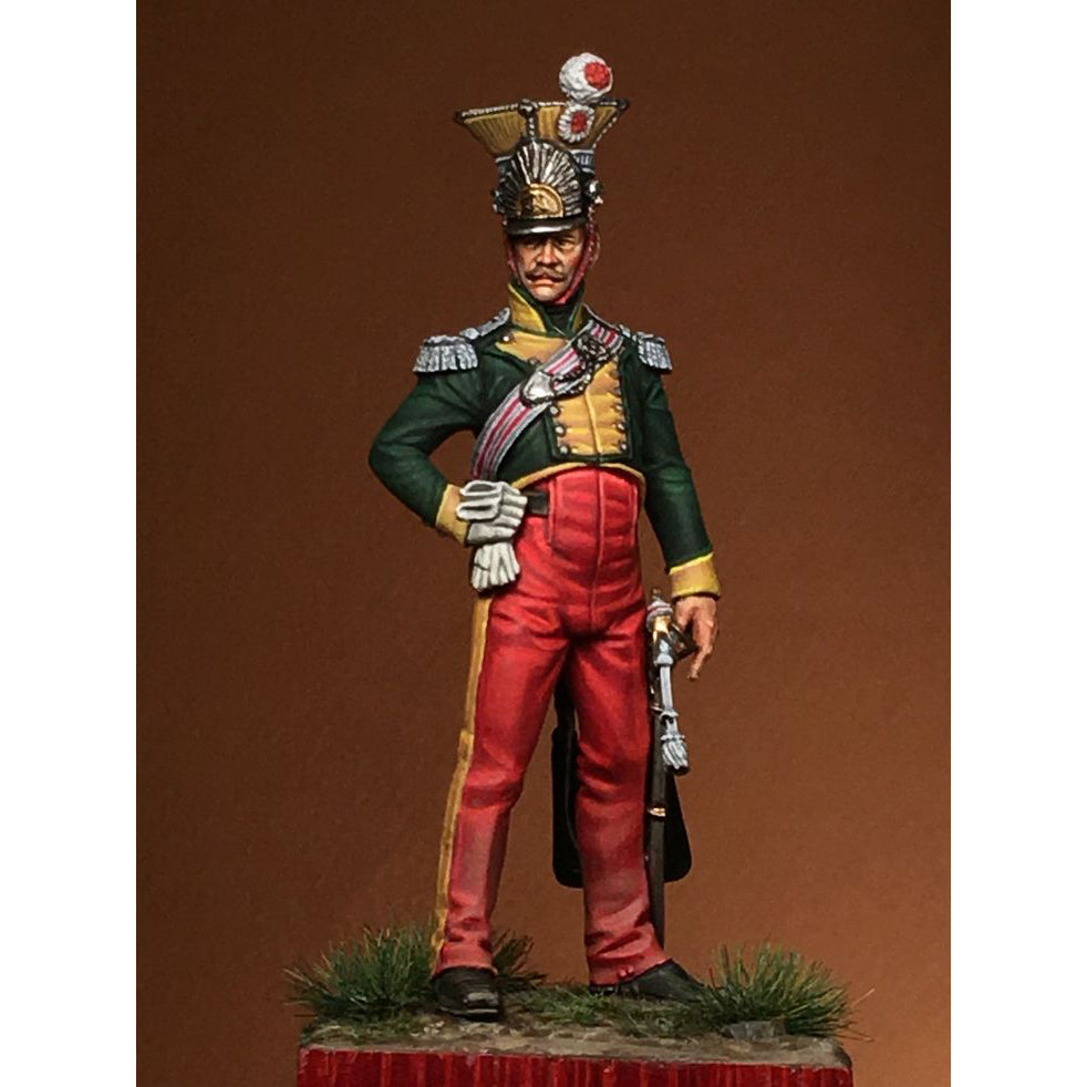 Officer, 2nd Regiment of Chasseurs à Cheval - Kingdom of Naples 1813-15