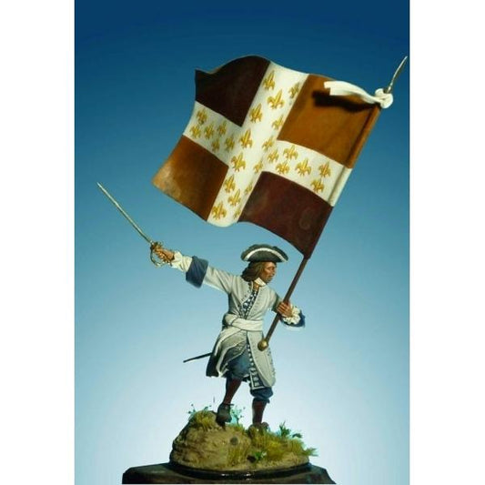 Infantry Standard Bearer Regimental Royal France 1704/1712