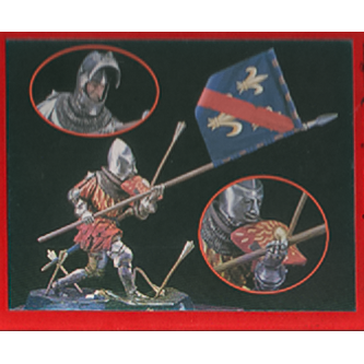 French Standard Bearer - Agincourt 1415