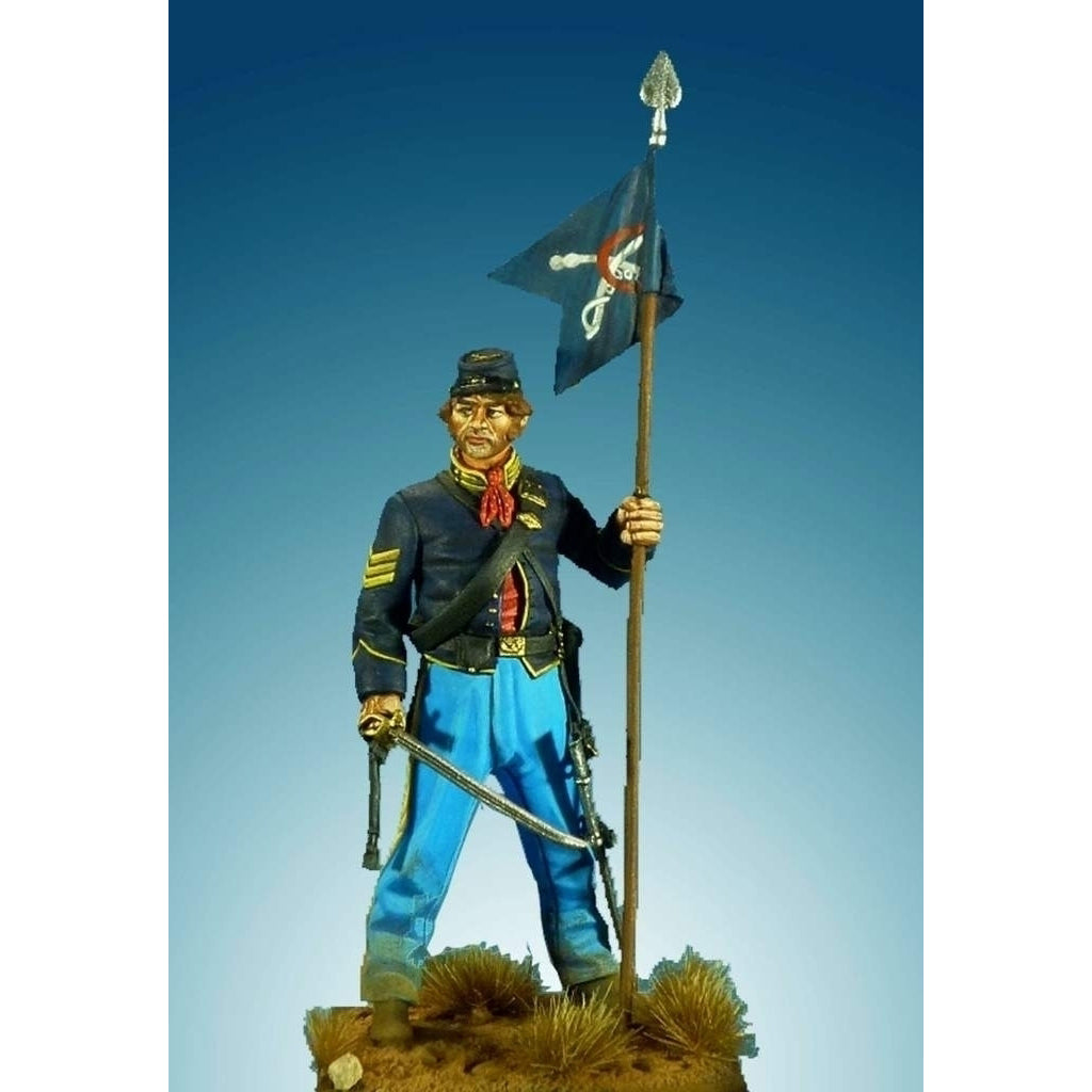 Sergeant Guidon-Bearer, Headquarters Cavalry Corps - Army of the Potomac 1864