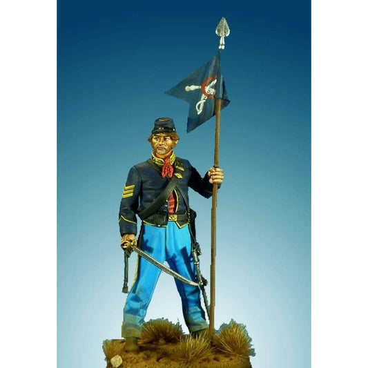 Sergeant Guidon-Bearer, Headquarters Cavalry Corps - Army of the Potomac 1864