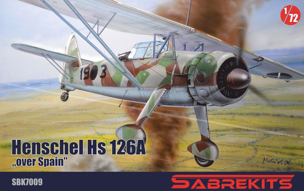 Henschel Hs 126A - Over Spain