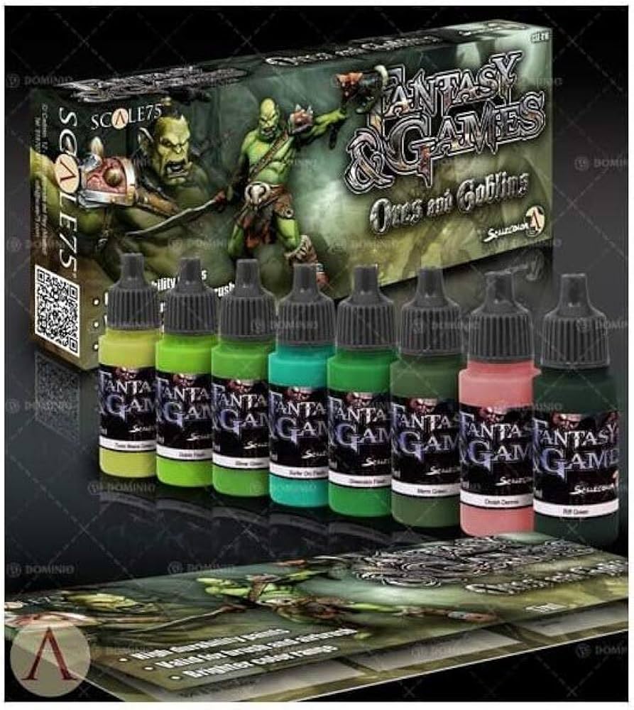 Scale75 ORCS AND GOBLINS - Fantasy & Games Paint Set