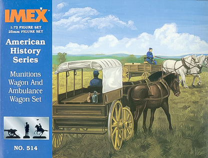 American History - Munitions and Ambulance Wagon Set